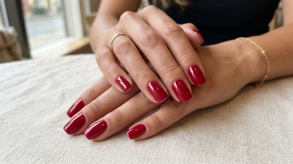 nail design ideas red