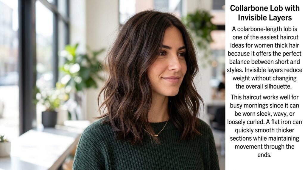 Collarbone Lob Style