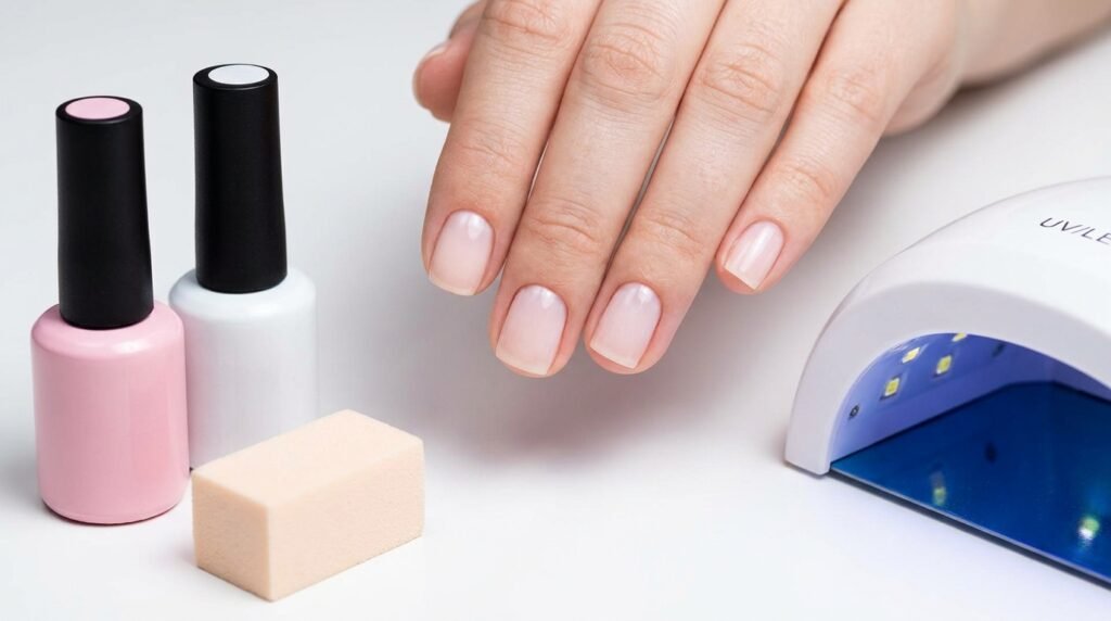 Soft gel ombre