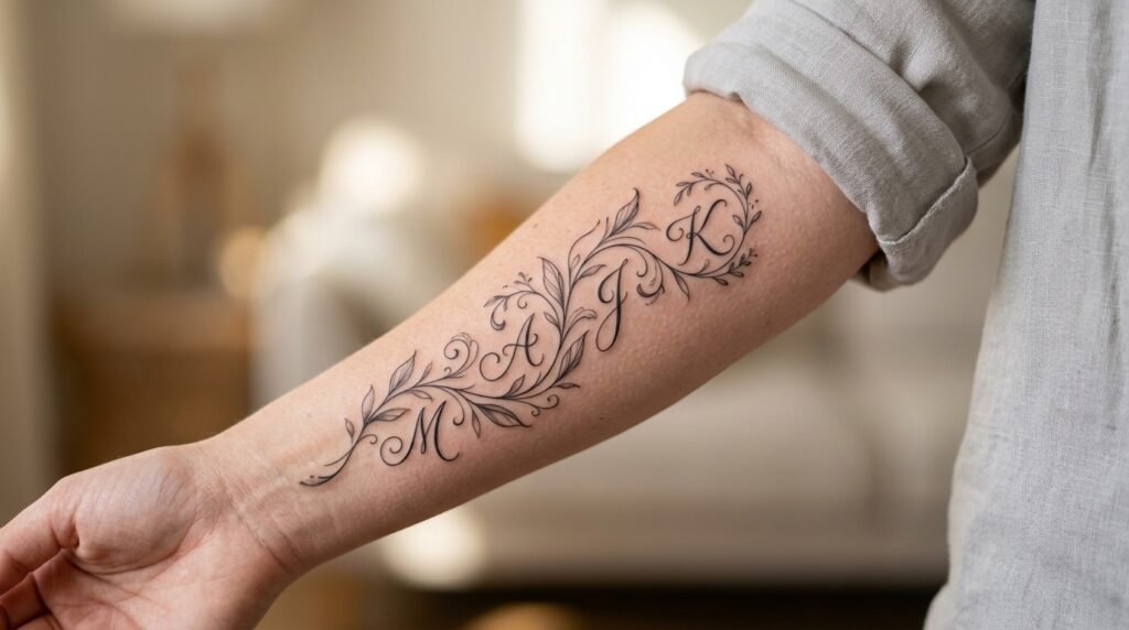 Family Vine Tattoo