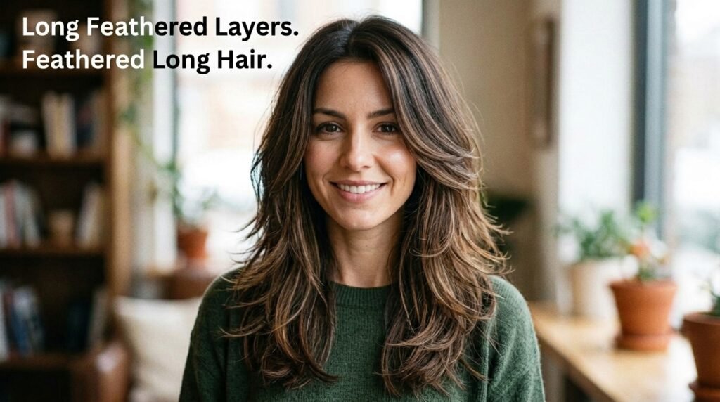Feathered Long Hair