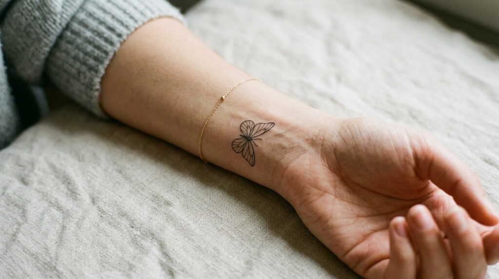 Delicate Butterfly Ink