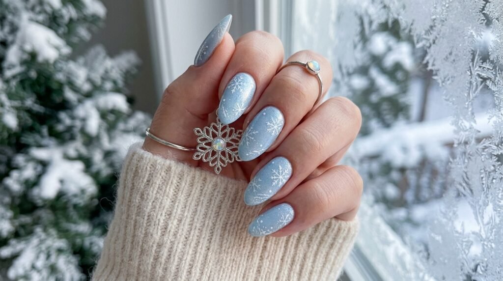 nail design ideas winter