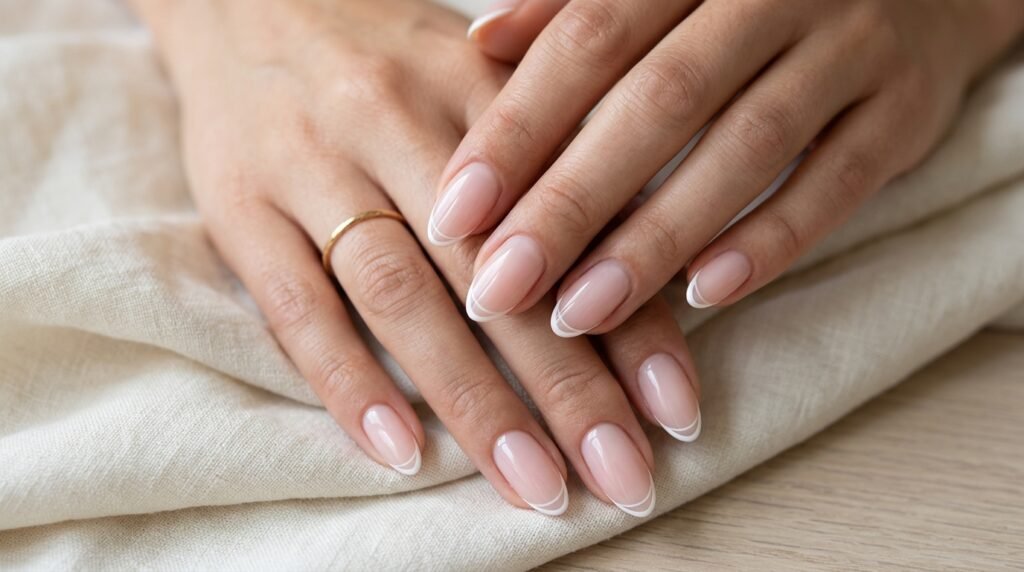 Pastel Blue Nails