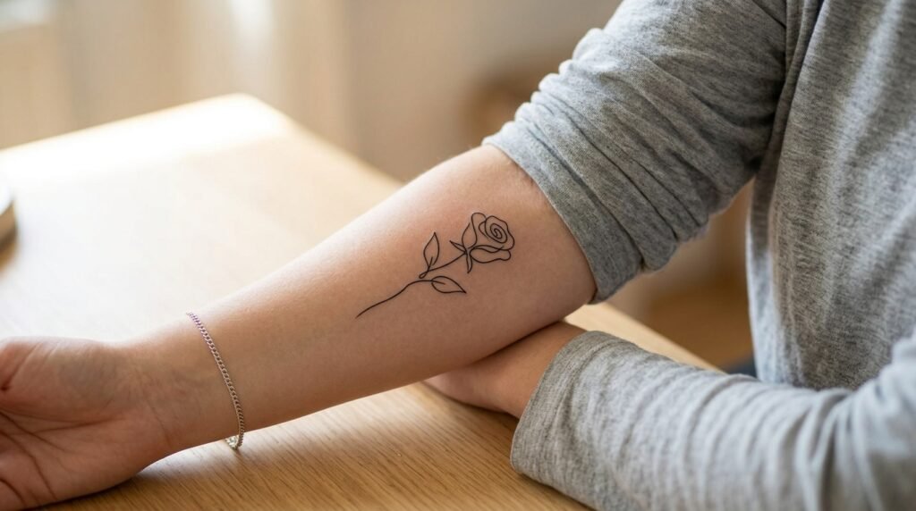 Simple Rose Outline
