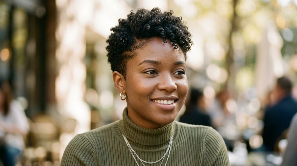 Natural Pixie Style