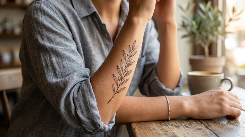 Olive Branch Tattoo