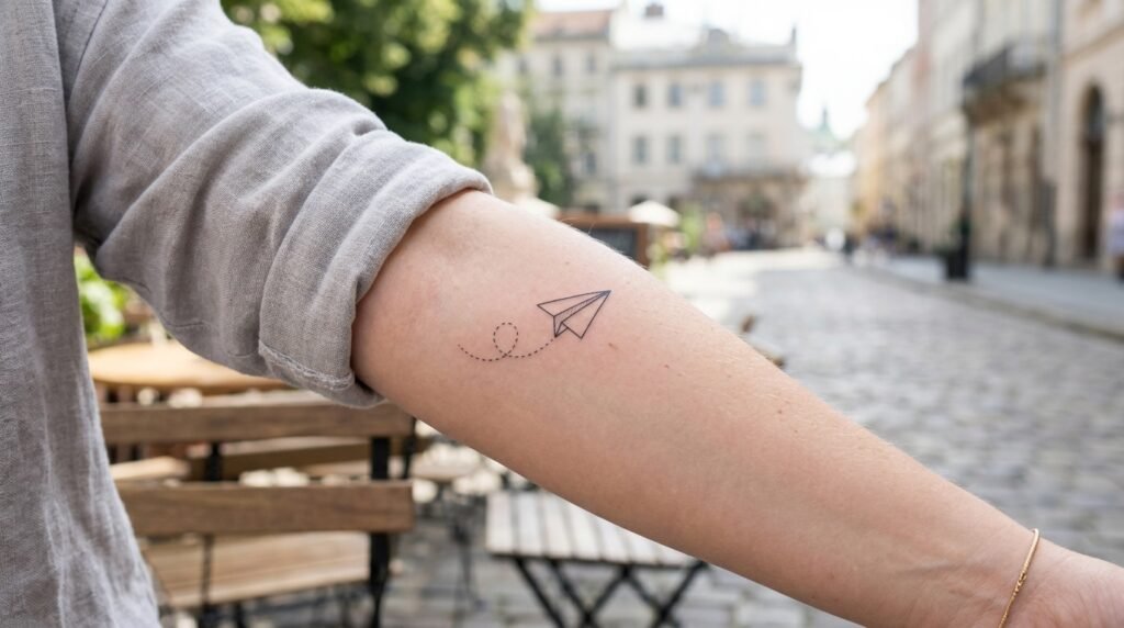 Tiny Airplane Ink
