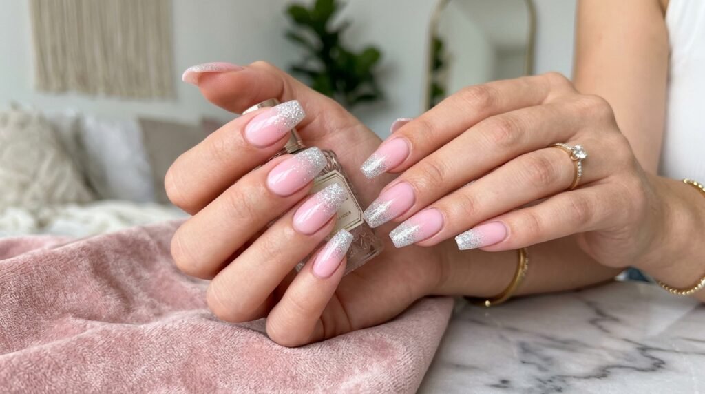 nail design ideas coffin