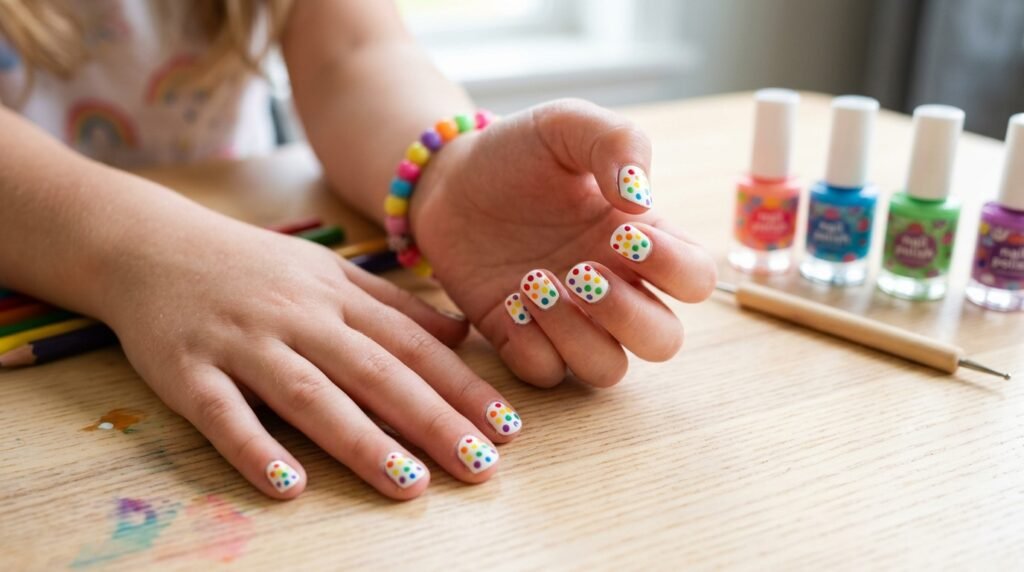 nail design ideas for kids