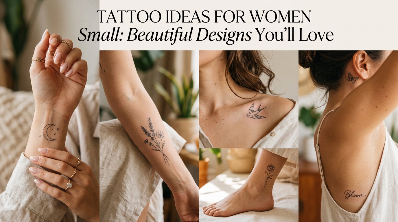 Tattoo Ideas for Women Small: 20 Beautiful Designs You’ll Love