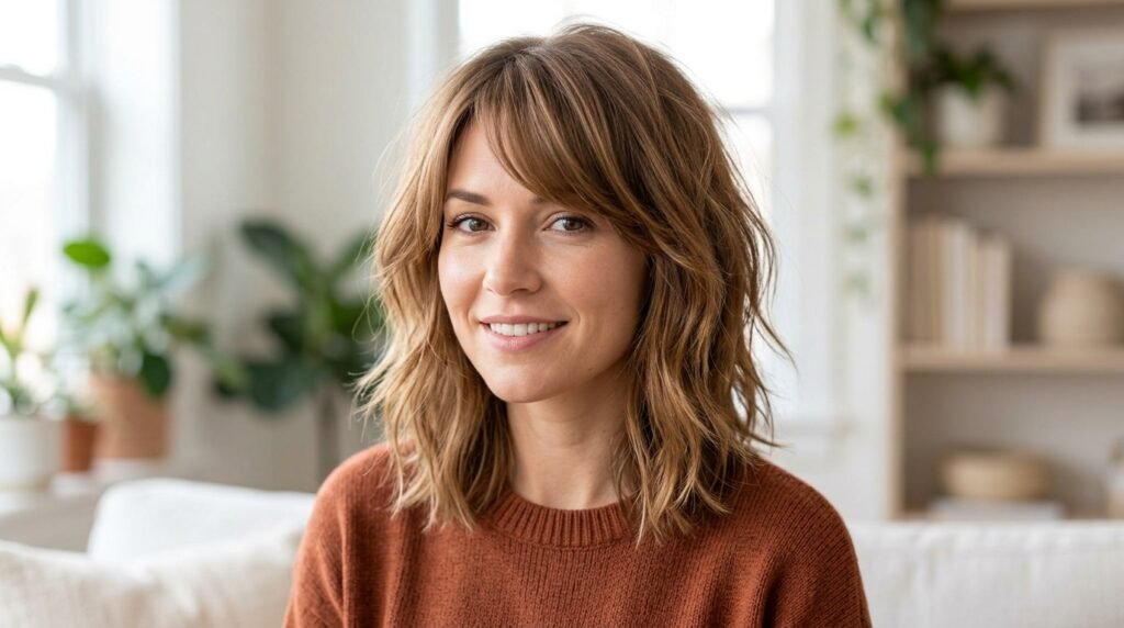 Shoulder Cut Fringe