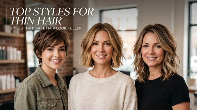 Women Haircut for Thin Hair