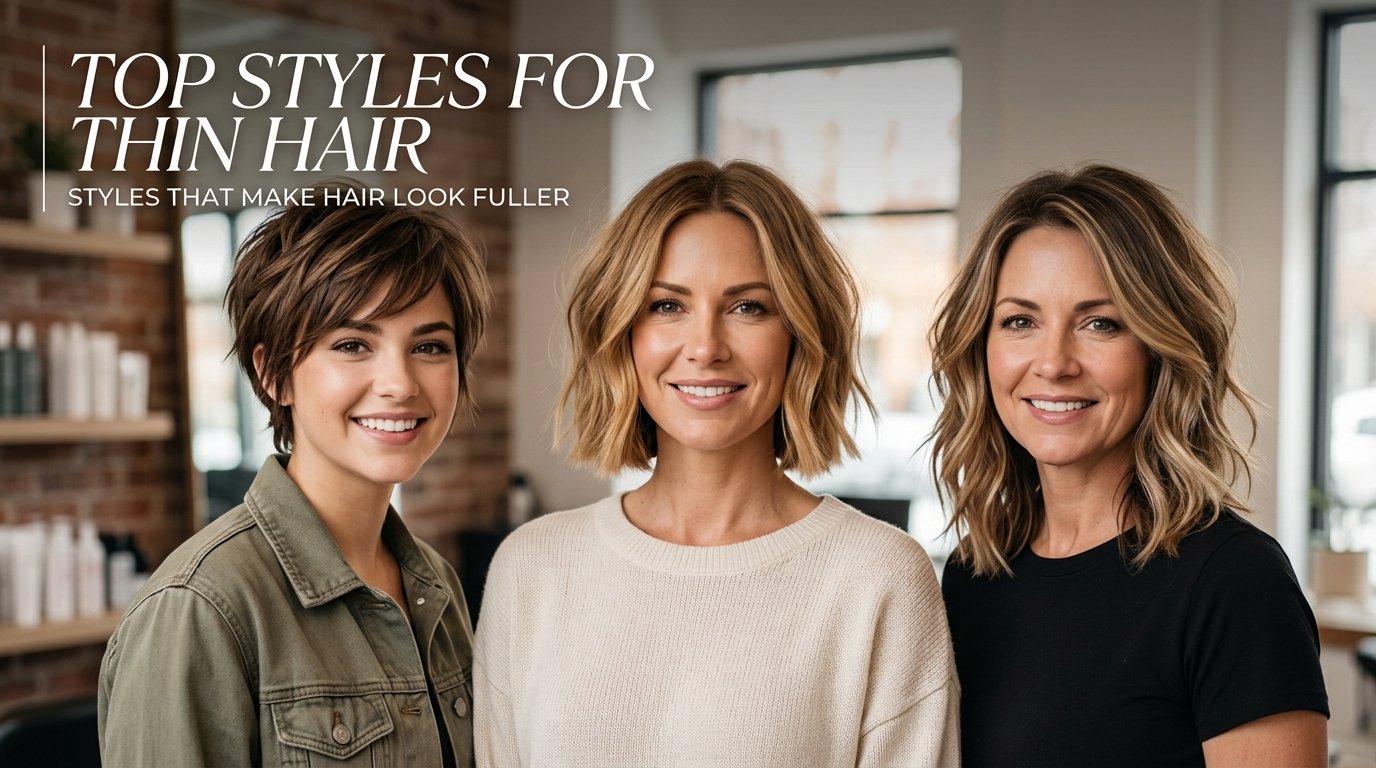 Women Haircut for Thin Hair