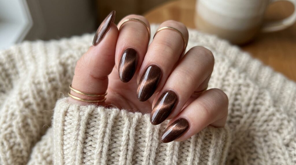 Velvet Brown Cat Eye