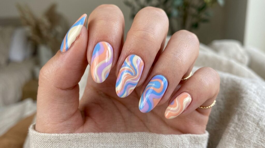 Modern Swirl Art