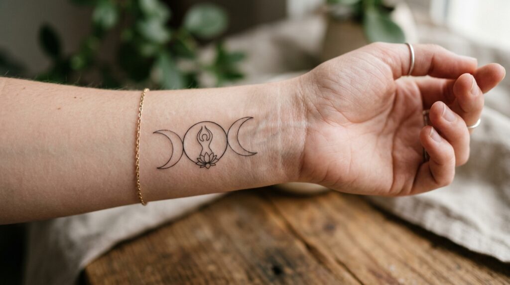 Simple goddess symbol