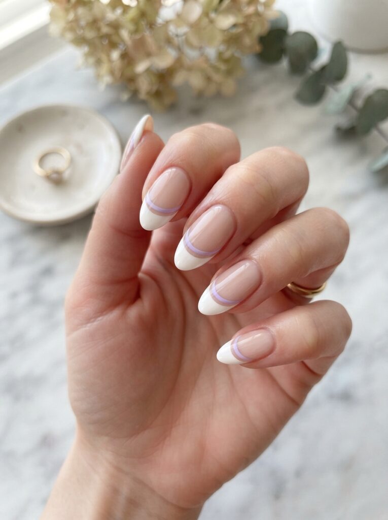 Double French Tips