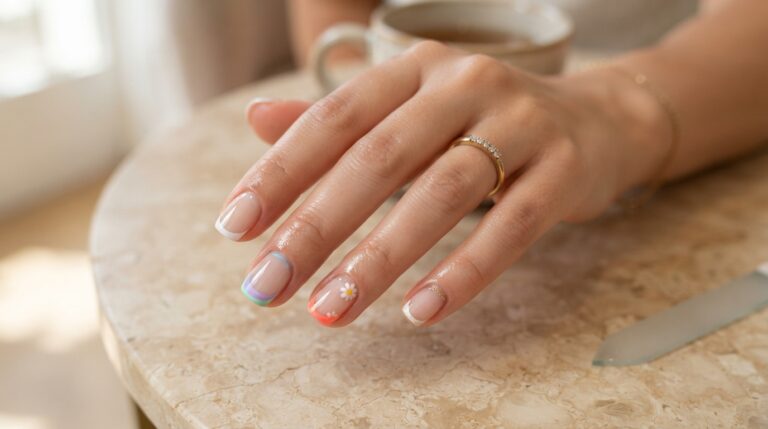French Manicure Ideas for Short Nails