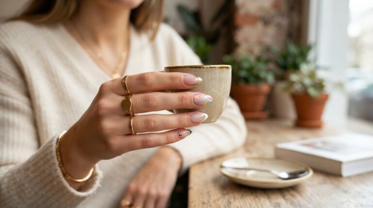 Modern french manicure ideas