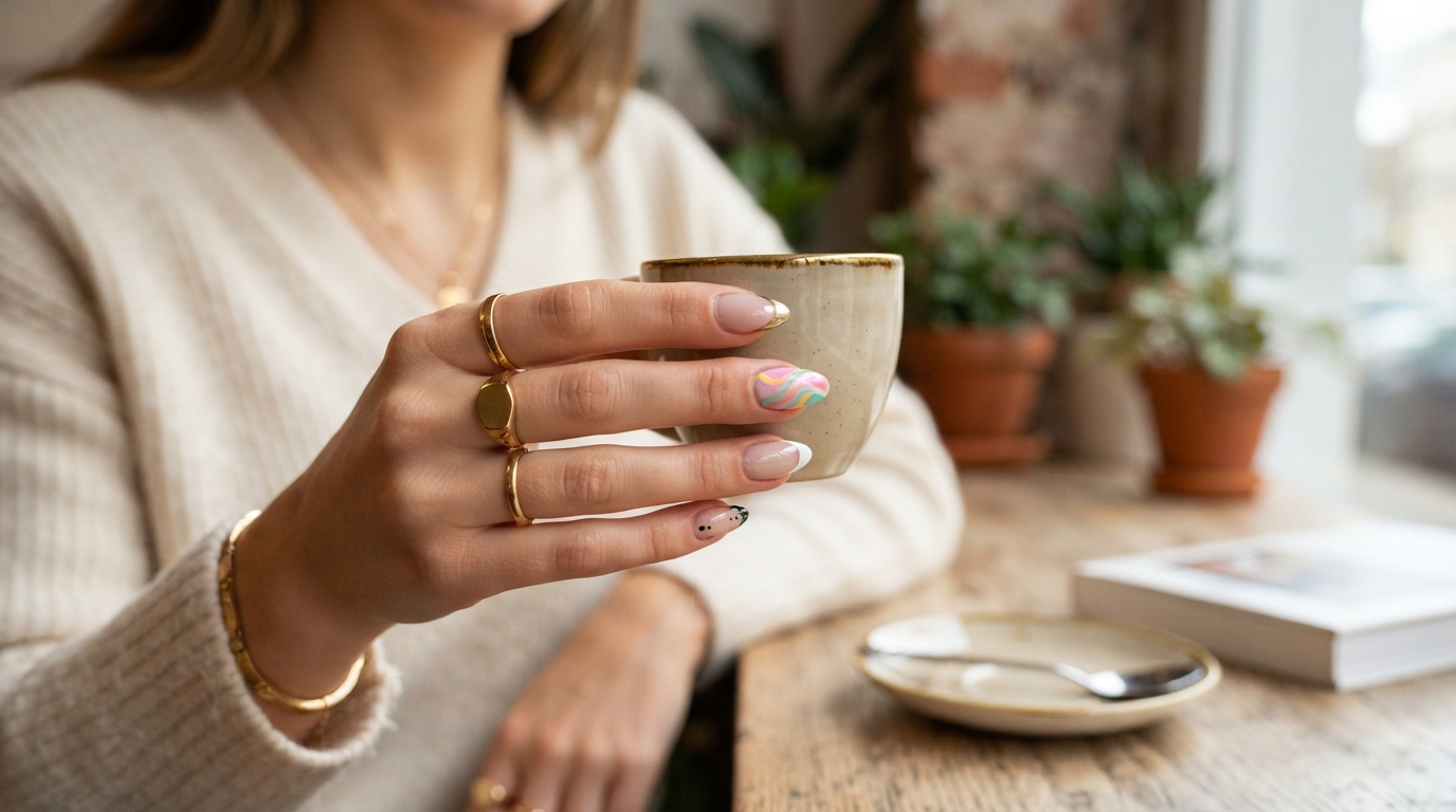 Modern french manicure ideas