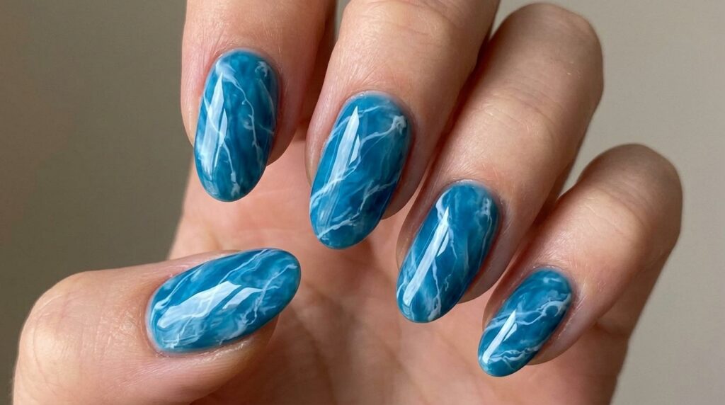 Blue Marble Art