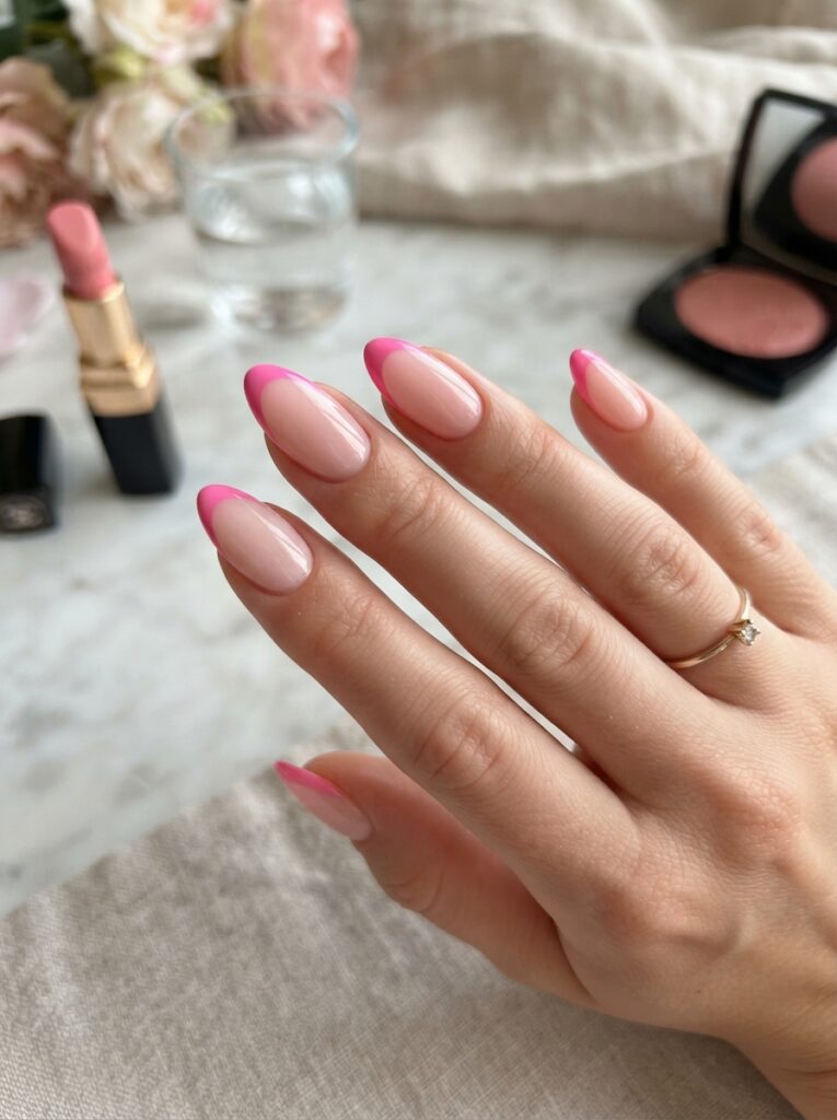 pink almond French