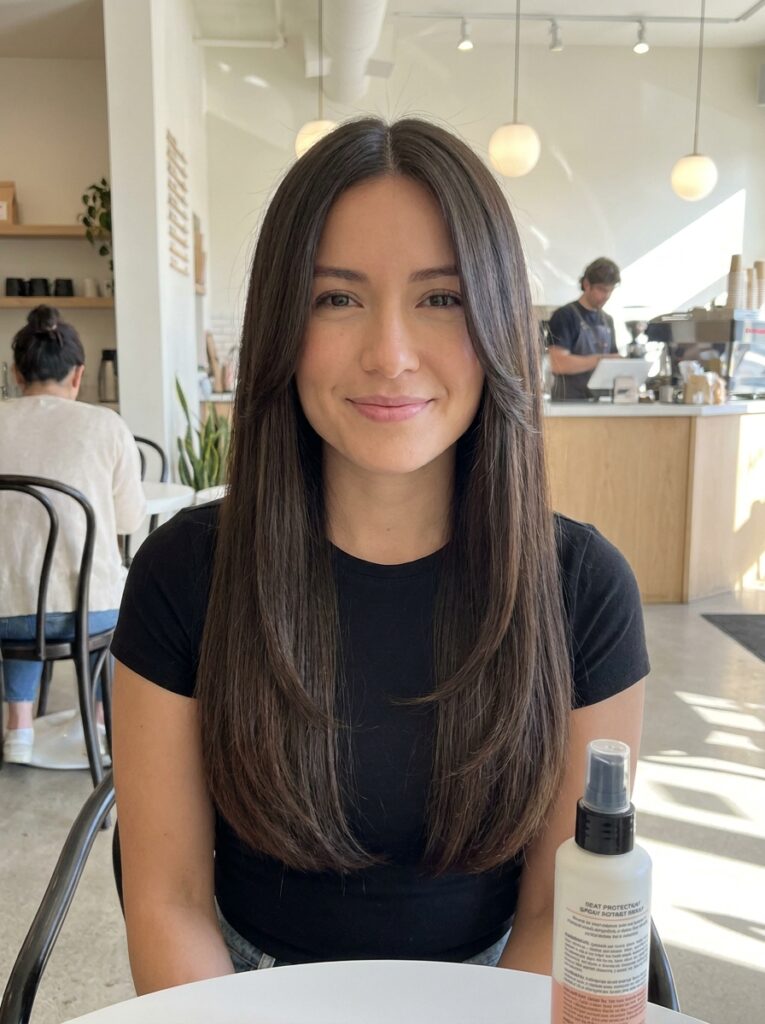Sleek Long Hair