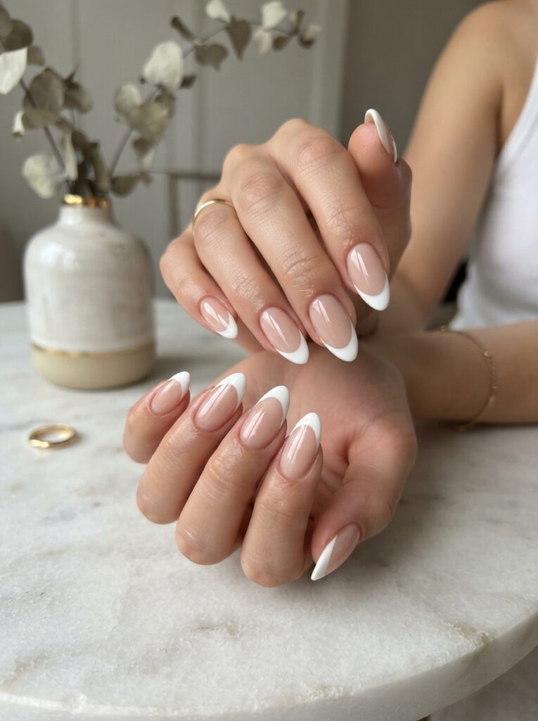 classic white almond