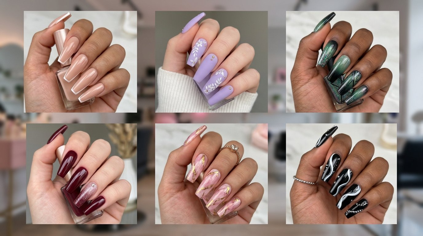Coffin Nail Ideas Acrylic
