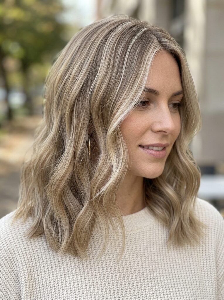 Soft Beige Blonde With Subtle