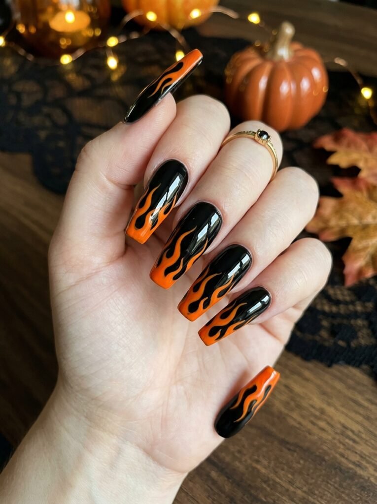 Halloween flame tips