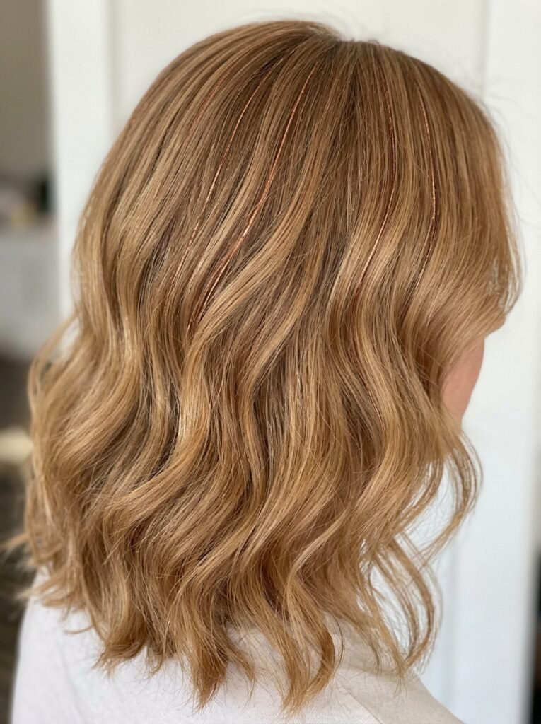 Blonde Hair With Red