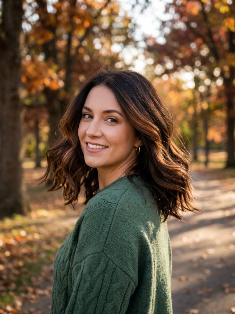 Deep Brunette with Subtle Copper
