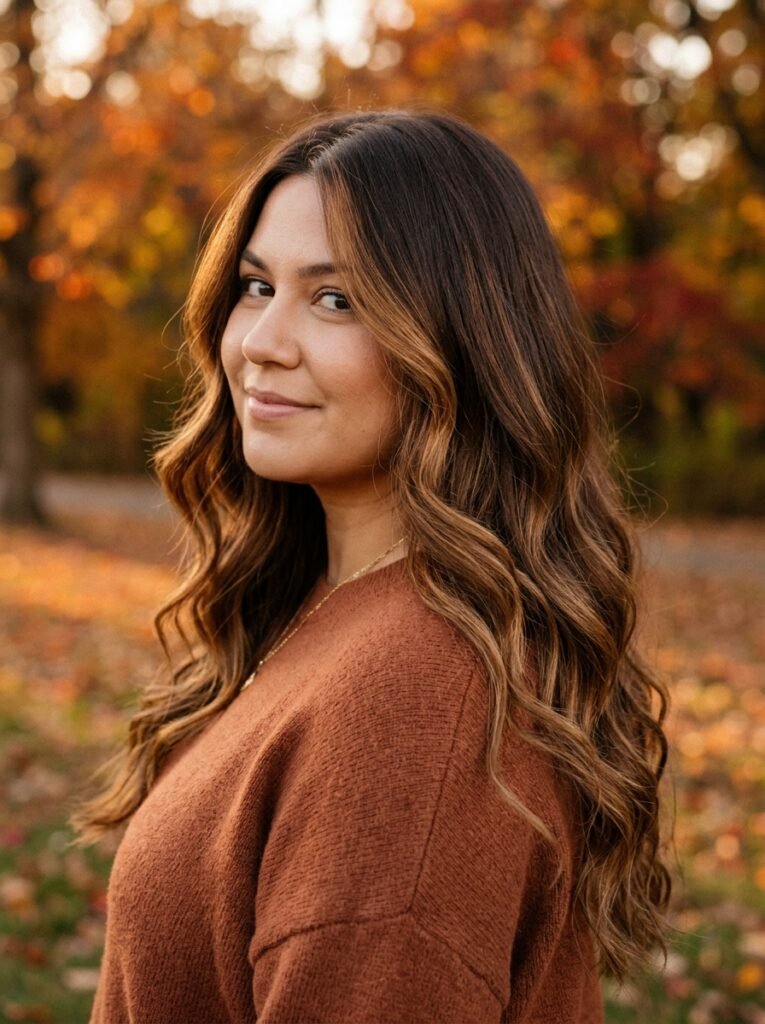 Balayage on Brunette Hair