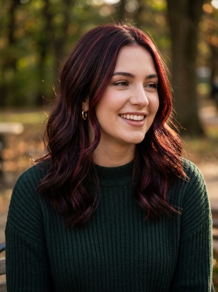 Cherry cola brunette