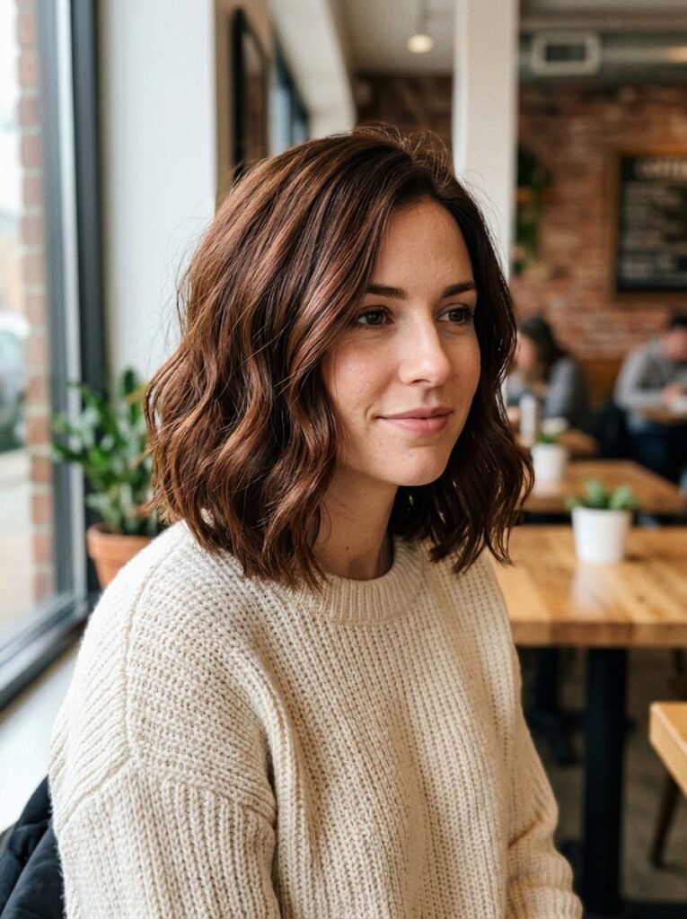 Warm chestnut brown