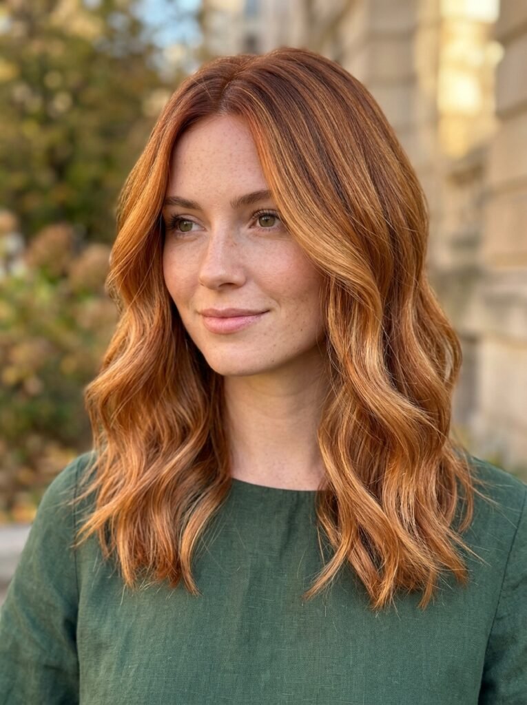 Copper ginger hair inspiration