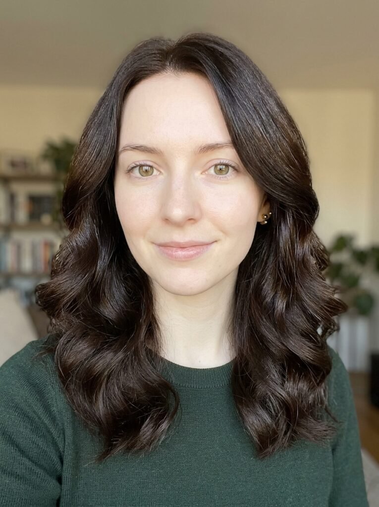 Brown with Glossy Waves