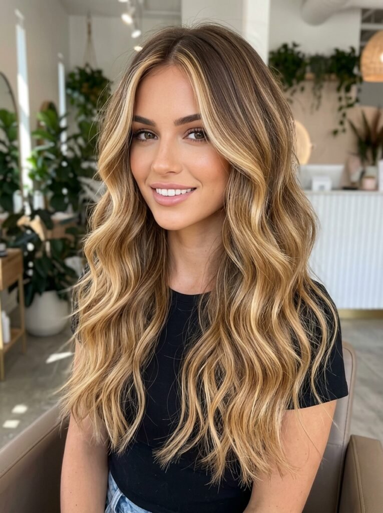 Golden Blonde Balayage
