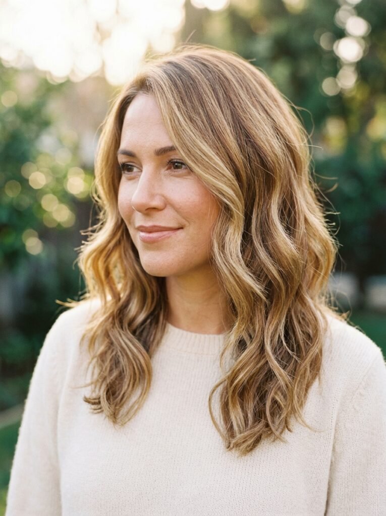 Honey caramel blonde