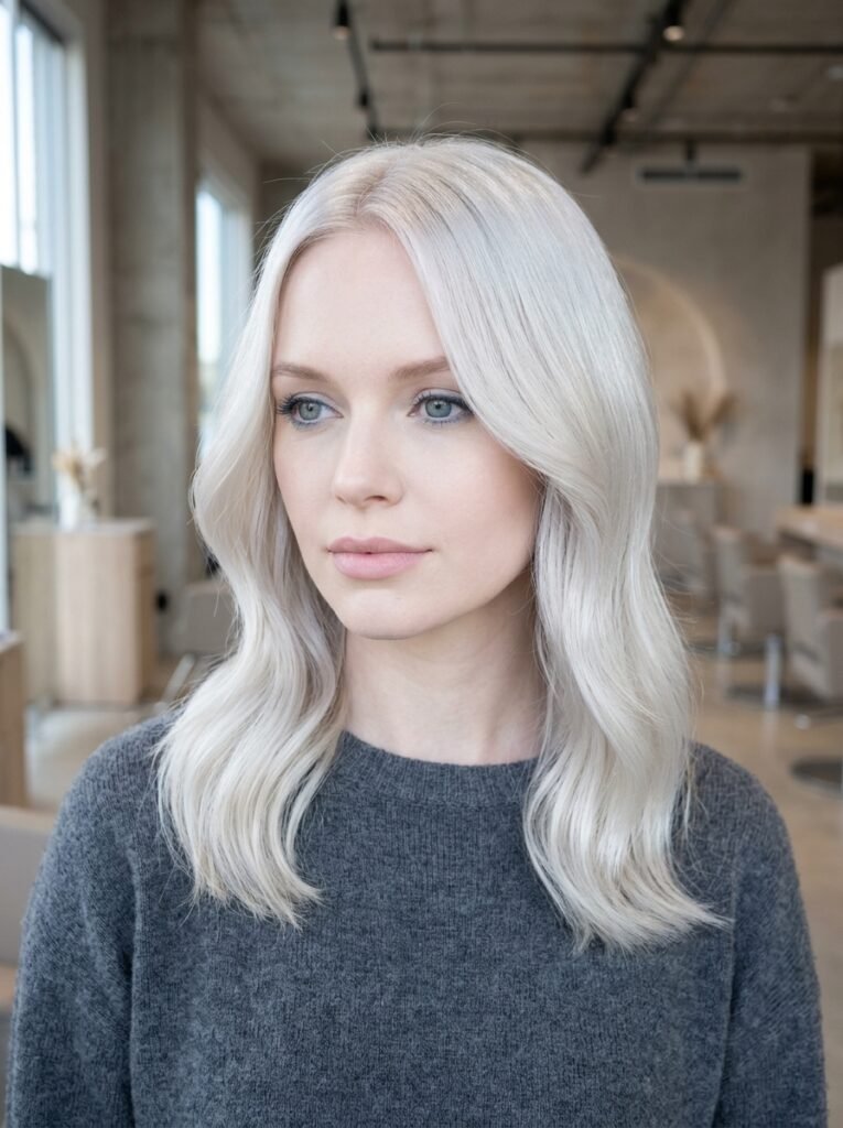 Platinum Blonde for Pale Skin