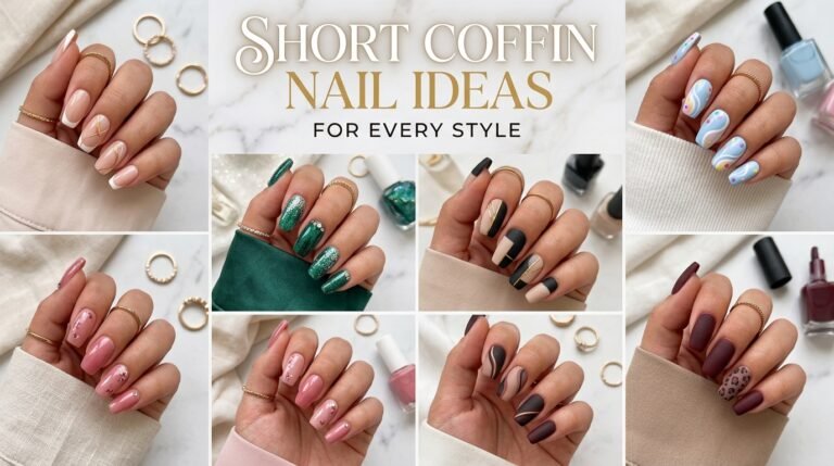 Short Coffin Nail Ideas