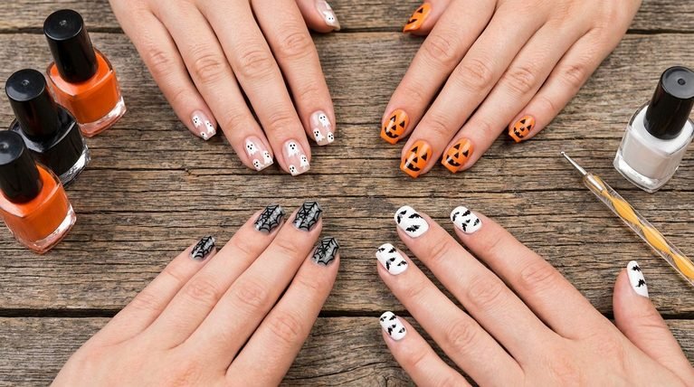 20 Halloween Nails Designs Simple Enough to Try at Home