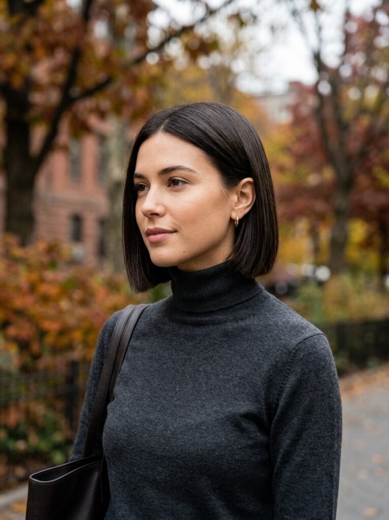 short straight hair color ideas