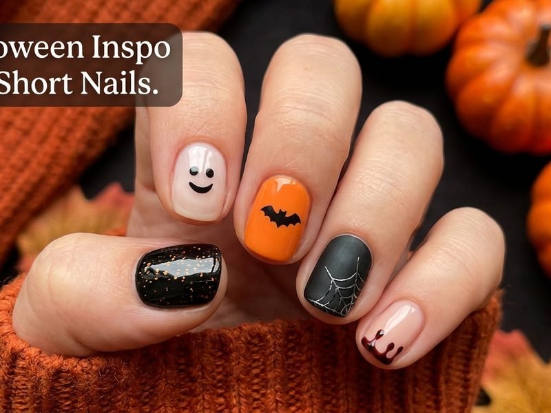 Halloween Nails for Short Nails: 20 Creative Designs to Try This Year